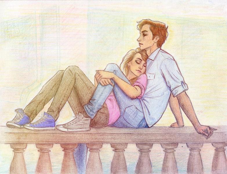 Как нарисовать пару влюбленных картинки Как нарисовать пару влюбленных картинки