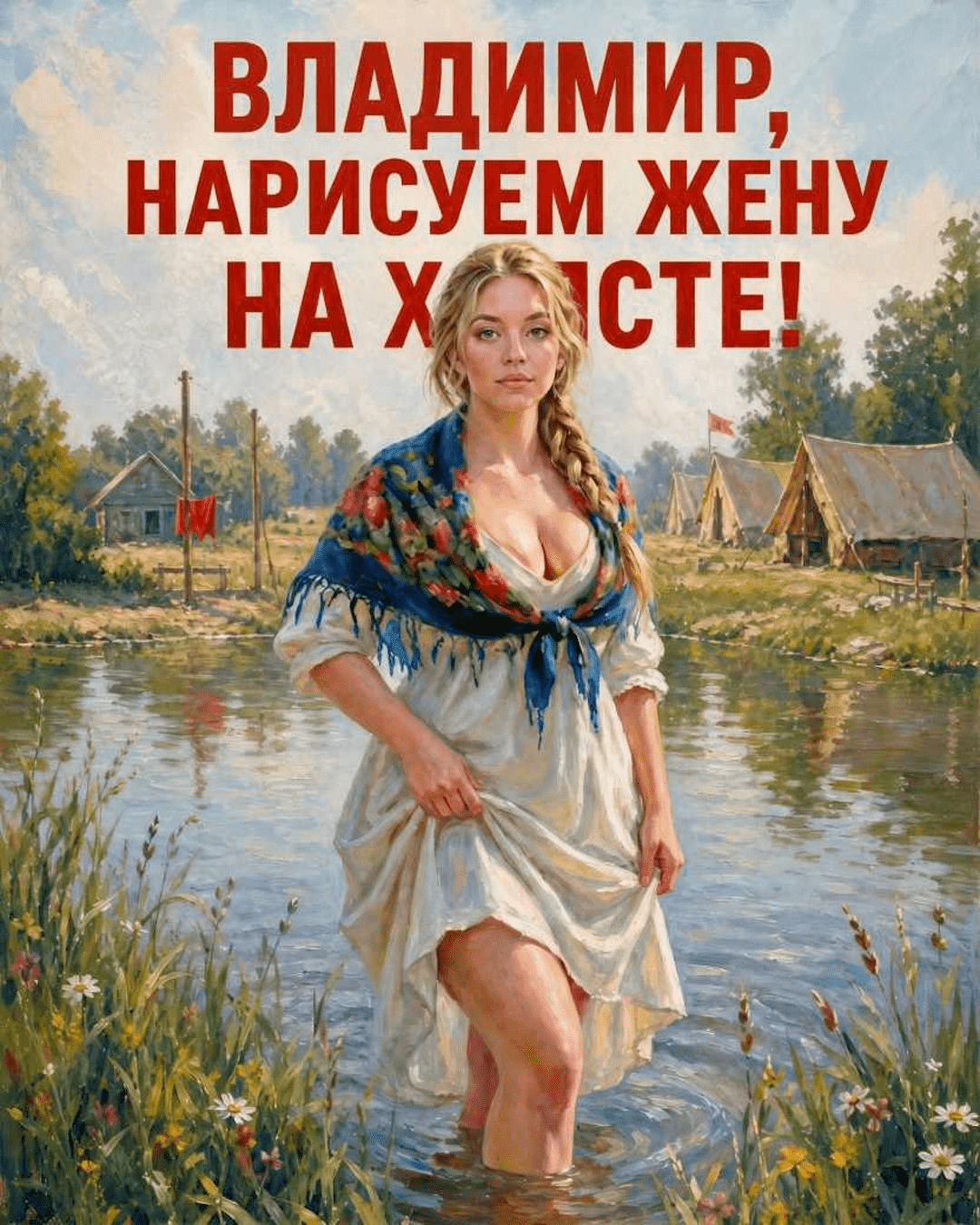 "нарисуем жену в неглиже" ;-)
