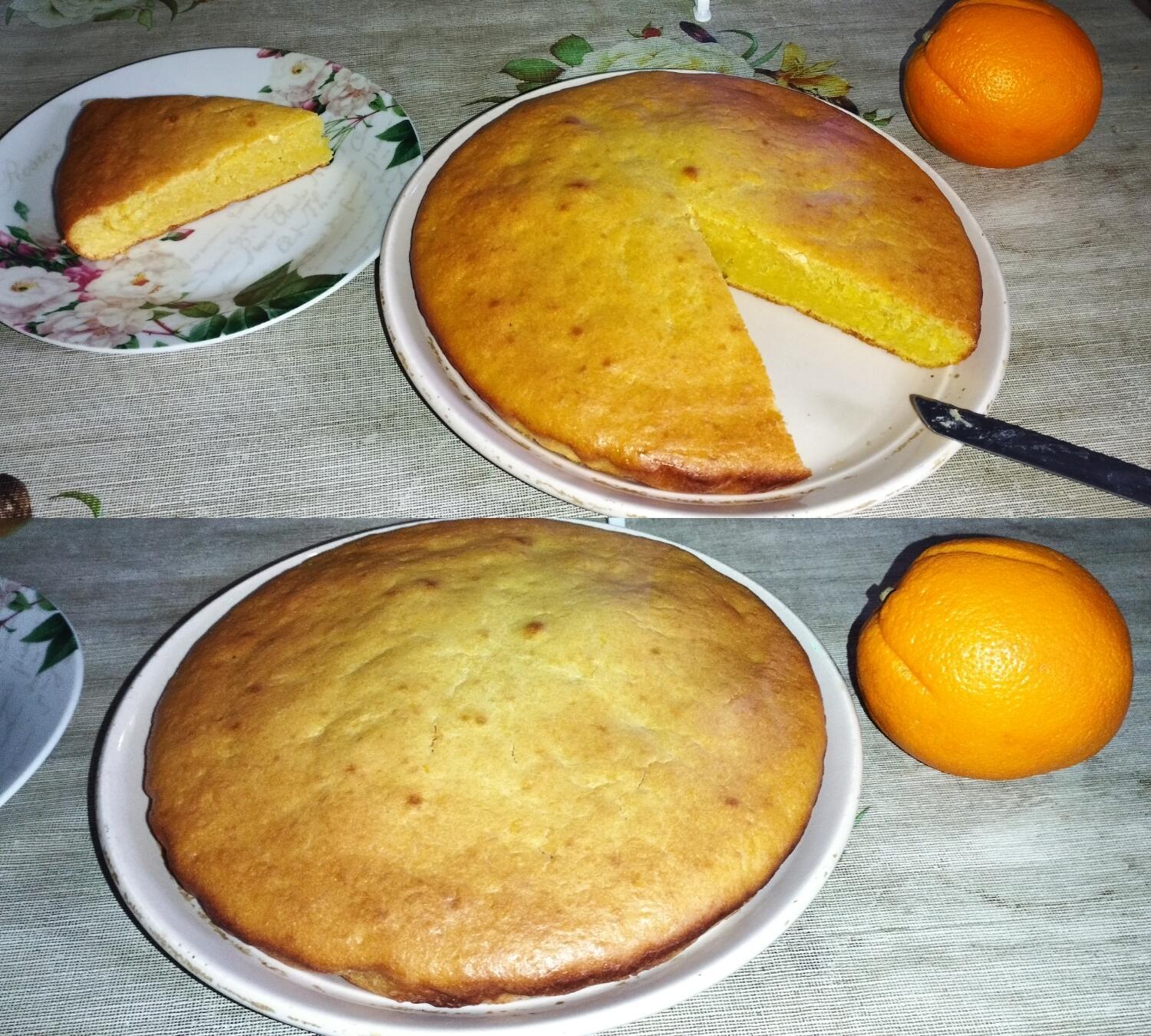 Апельсиновый маффин