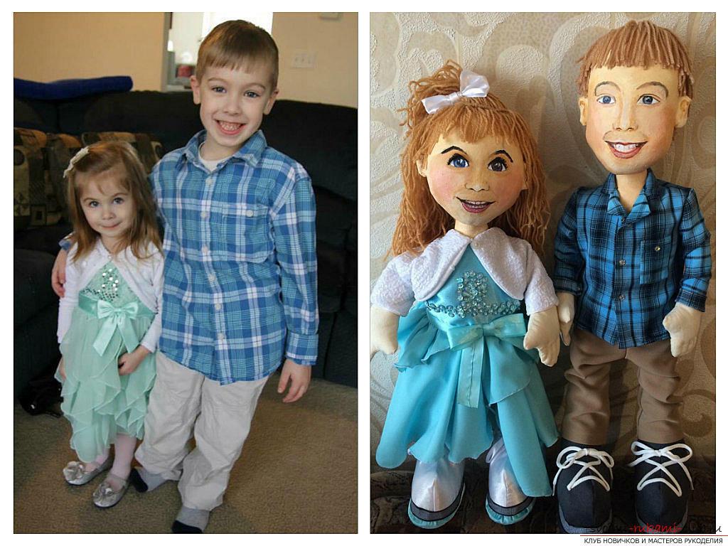 Как белоруска из лоскутов создает кукол-двойников.