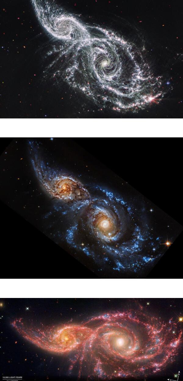 « Завораживающее сближение спиральных галактик»