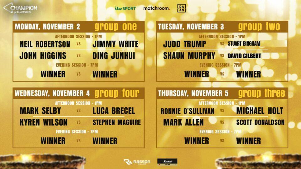 СНУКЕР. CHAMPION OF CHAMPIONS 2020