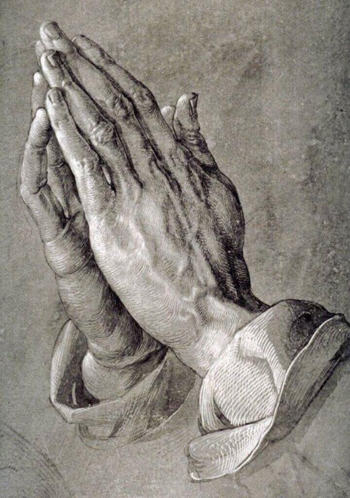 Руки - картина Альбрехта Дюрера