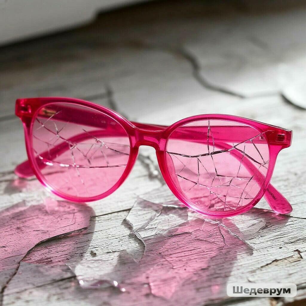 О розовых очках.