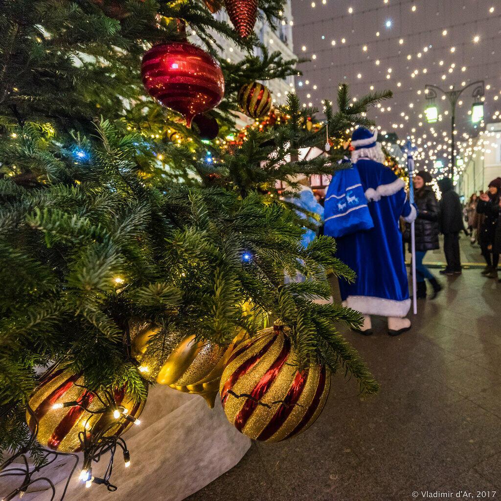 Москва 2018 год. Новогодняя Москва 2018.