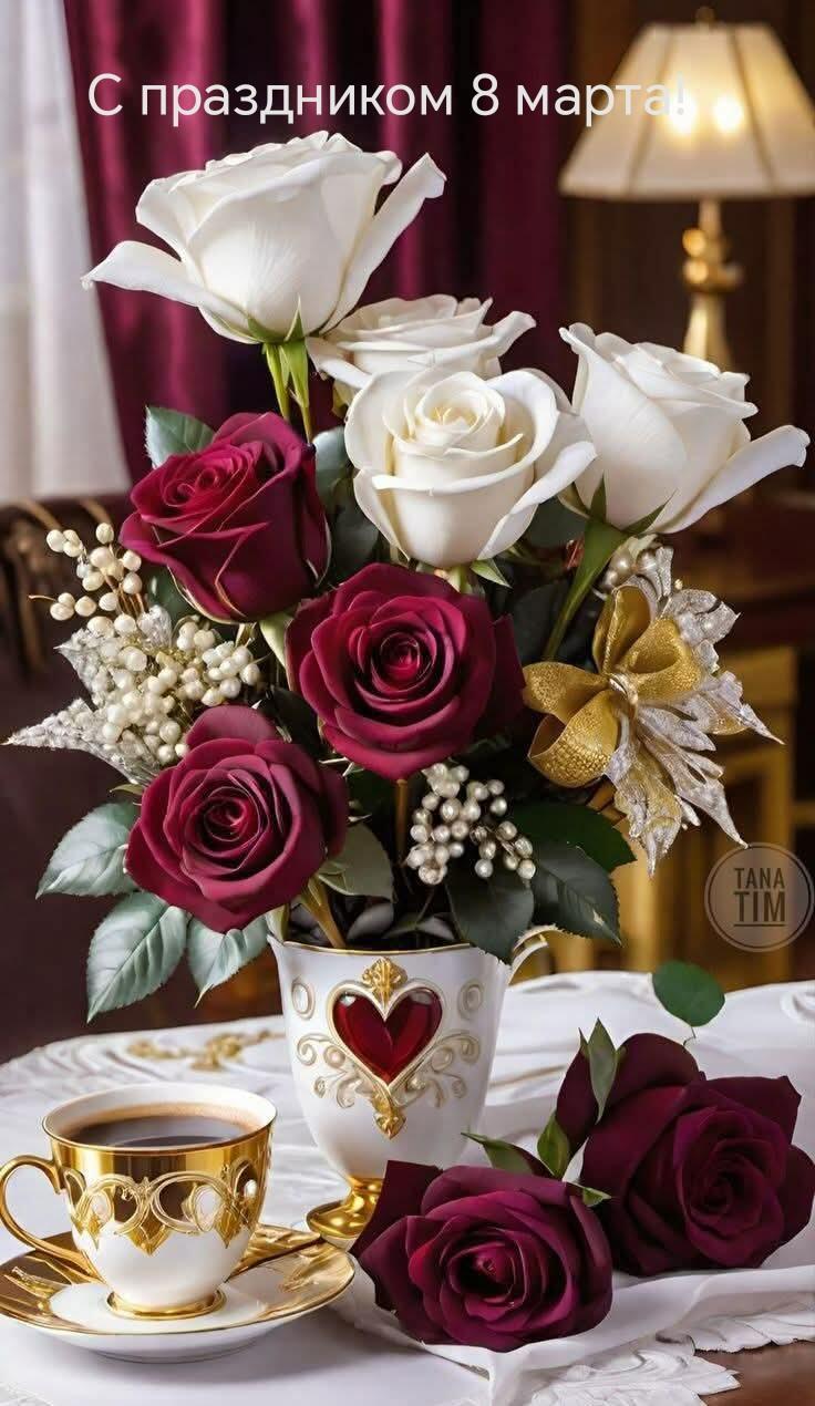 С праздником 8 марта!