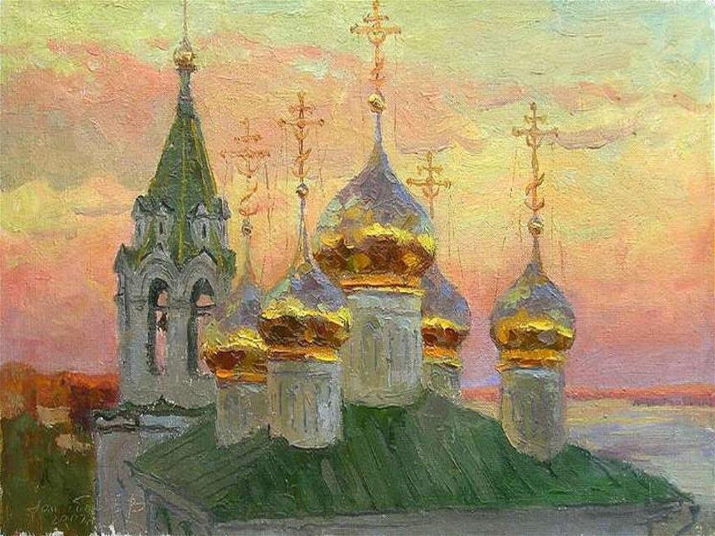 Взыграли свечи куполов...