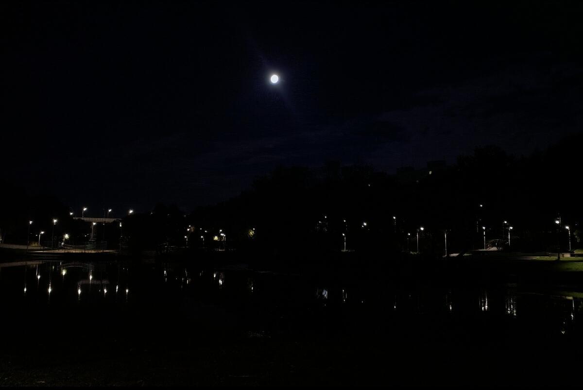 В причудливом парке, близ церкви...