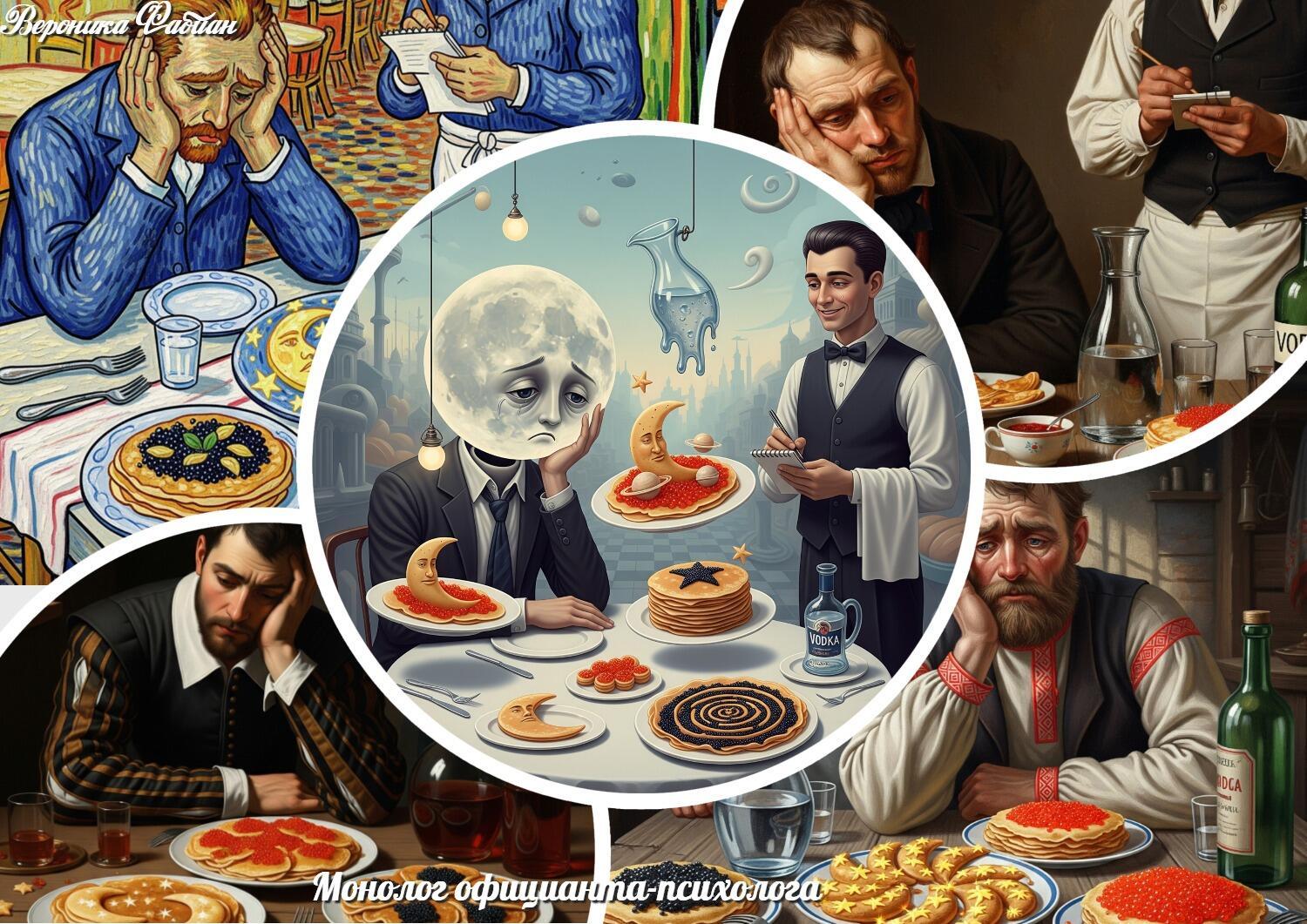 Монолог официанта-психолога