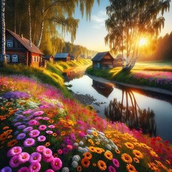 Деревенское моё раздолье...