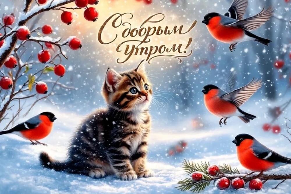 Снегири (для детей)