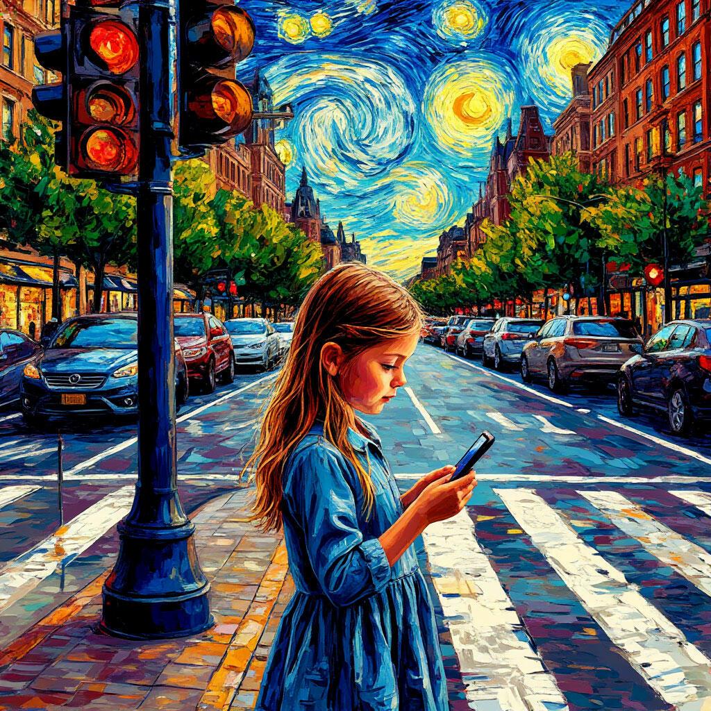 Девочка и смартфон(детская песенка) 