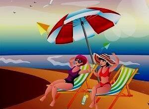 Отпуску на море посвящается