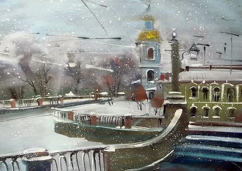 Снег в апреле