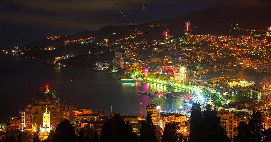 Ночная Ялта