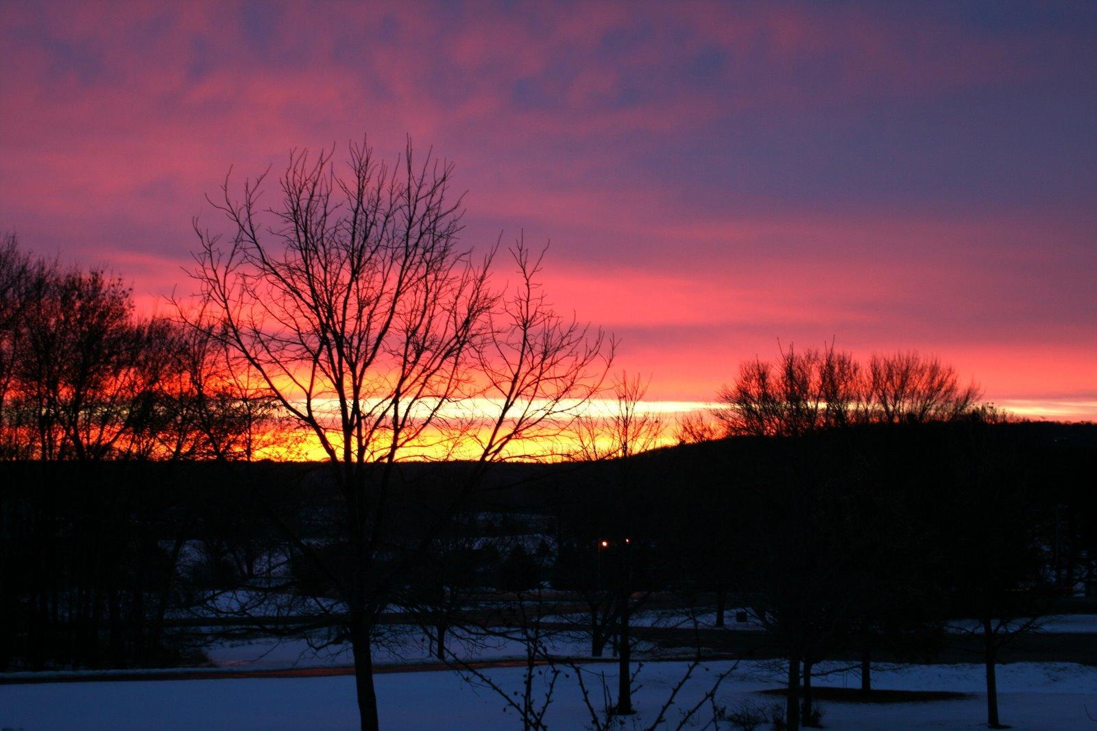 Февральский рассвет