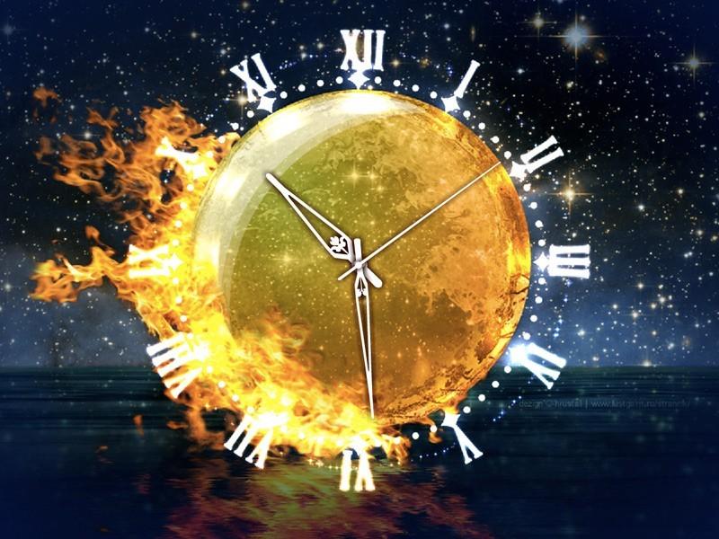 Часы планета