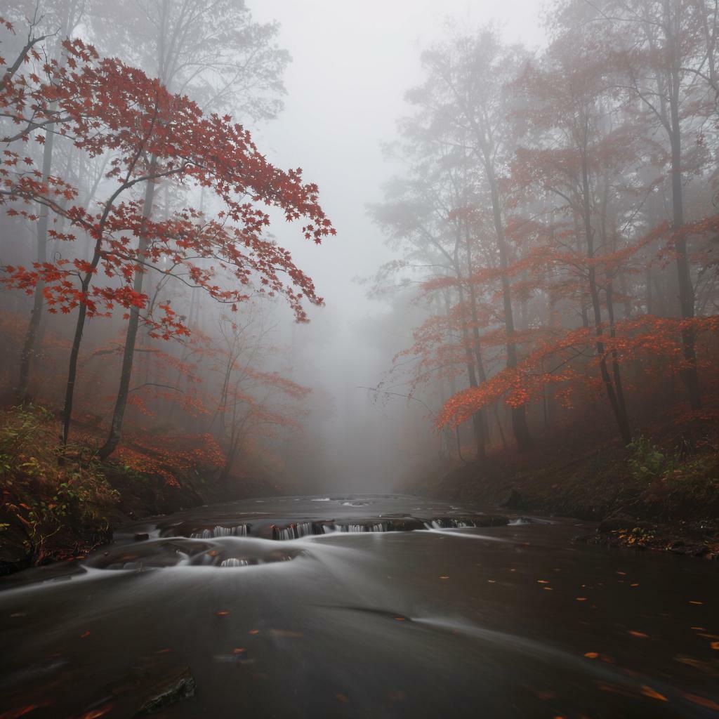 В сером бархате тумана