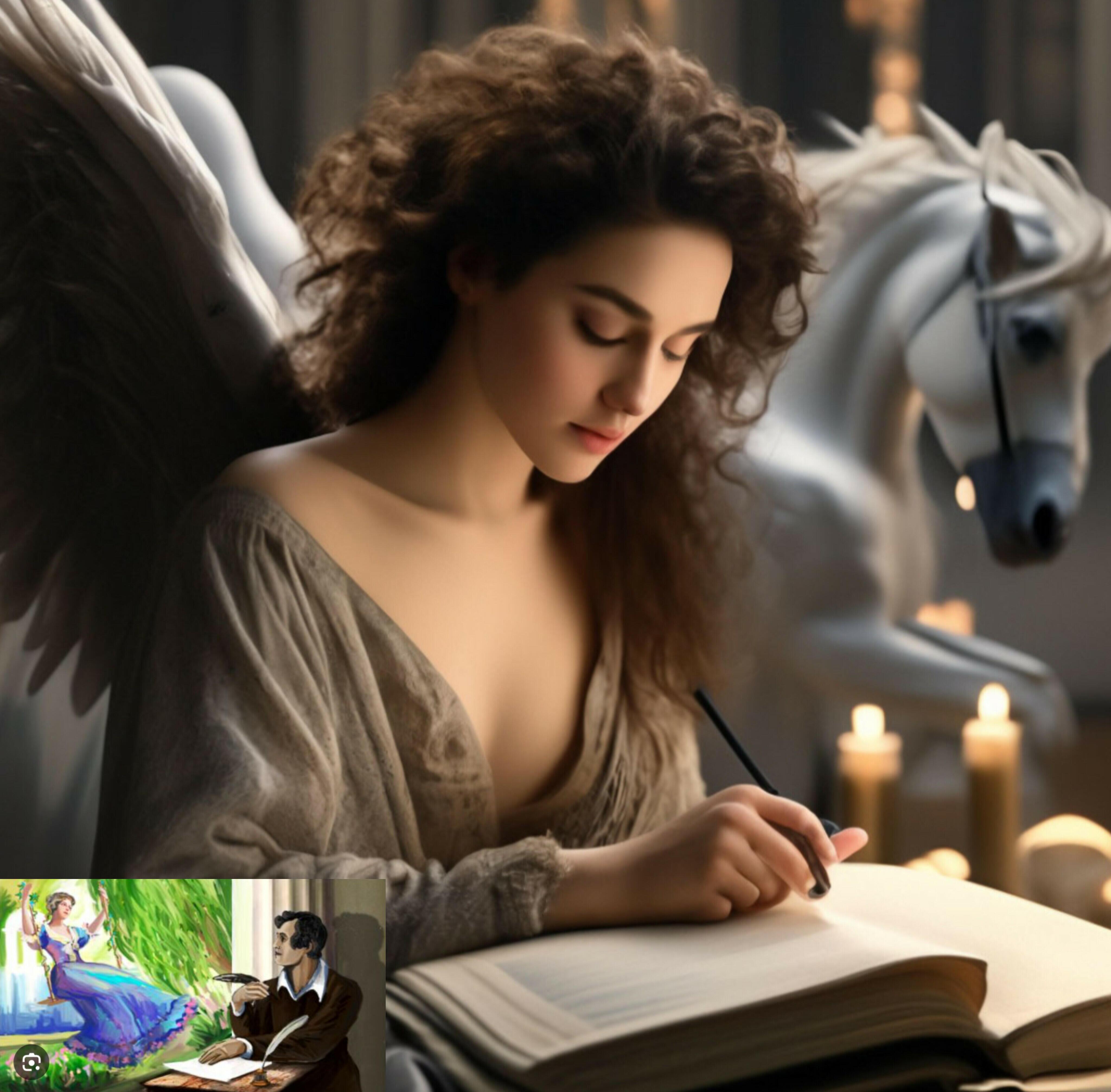 Поэт и поэтесса