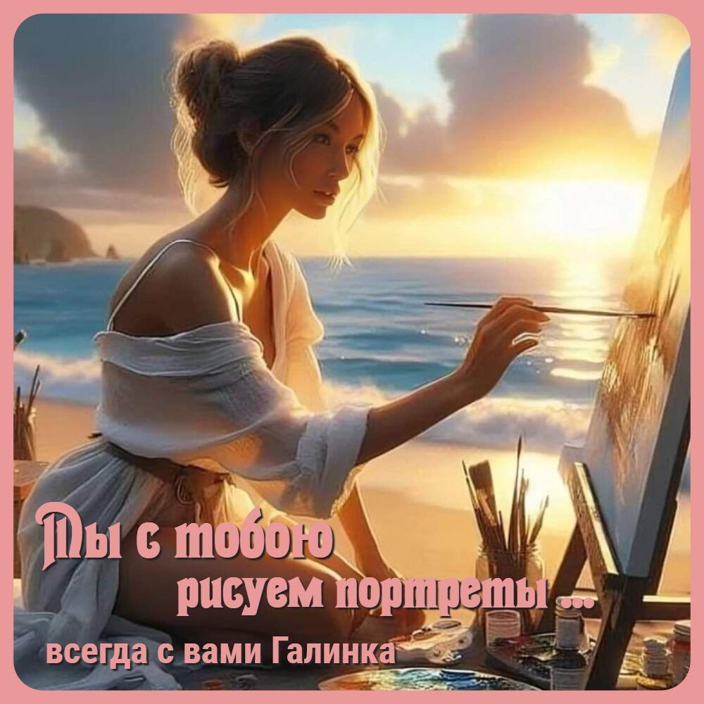 Мы с тобою рисуем портреты, Галинка Багрецова