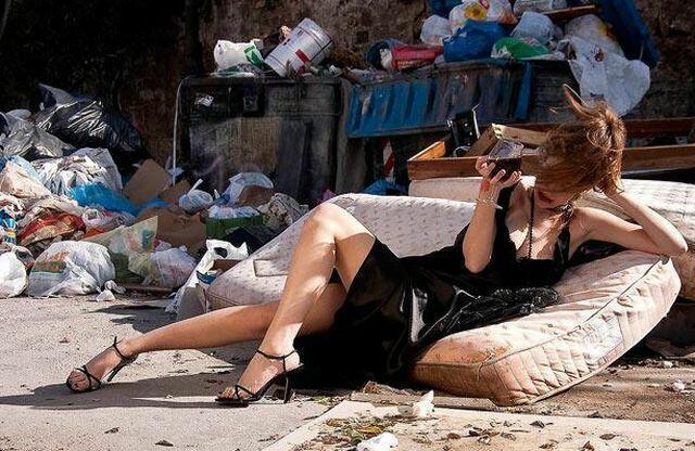 Мусорный ящик мой дом