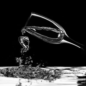 На моём бокале...