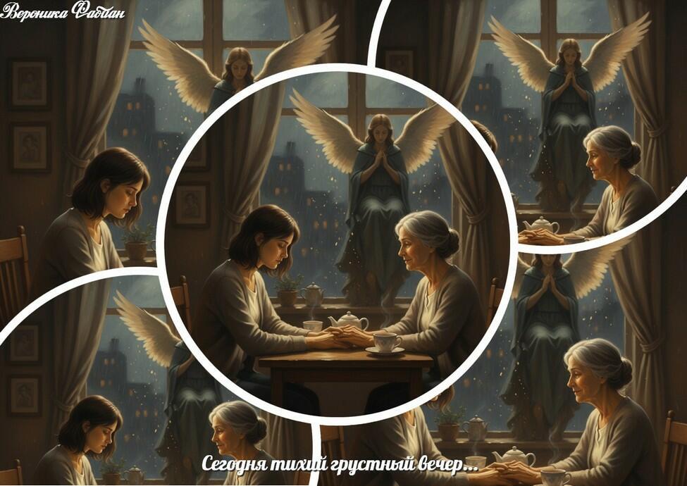 Сегодня тихий грустный вечер...