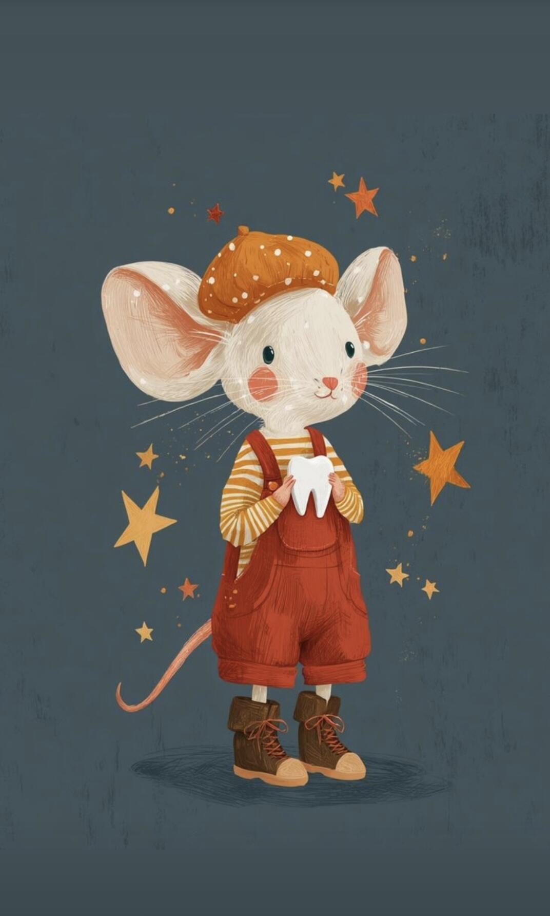 Что там в лапках у мышонка?