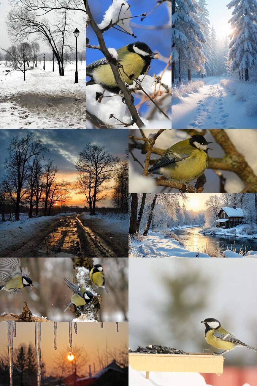 Заправляет февраль