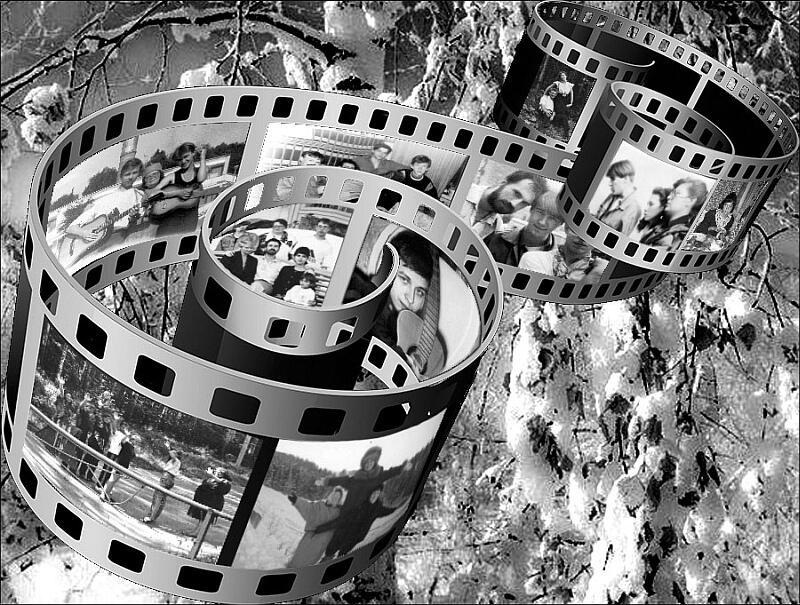 Наша юность... Она - чёрно-белая... (добавлено аудио)