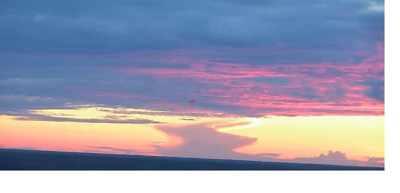 Багрян закат...