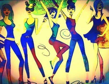 Празднуем, подружки!