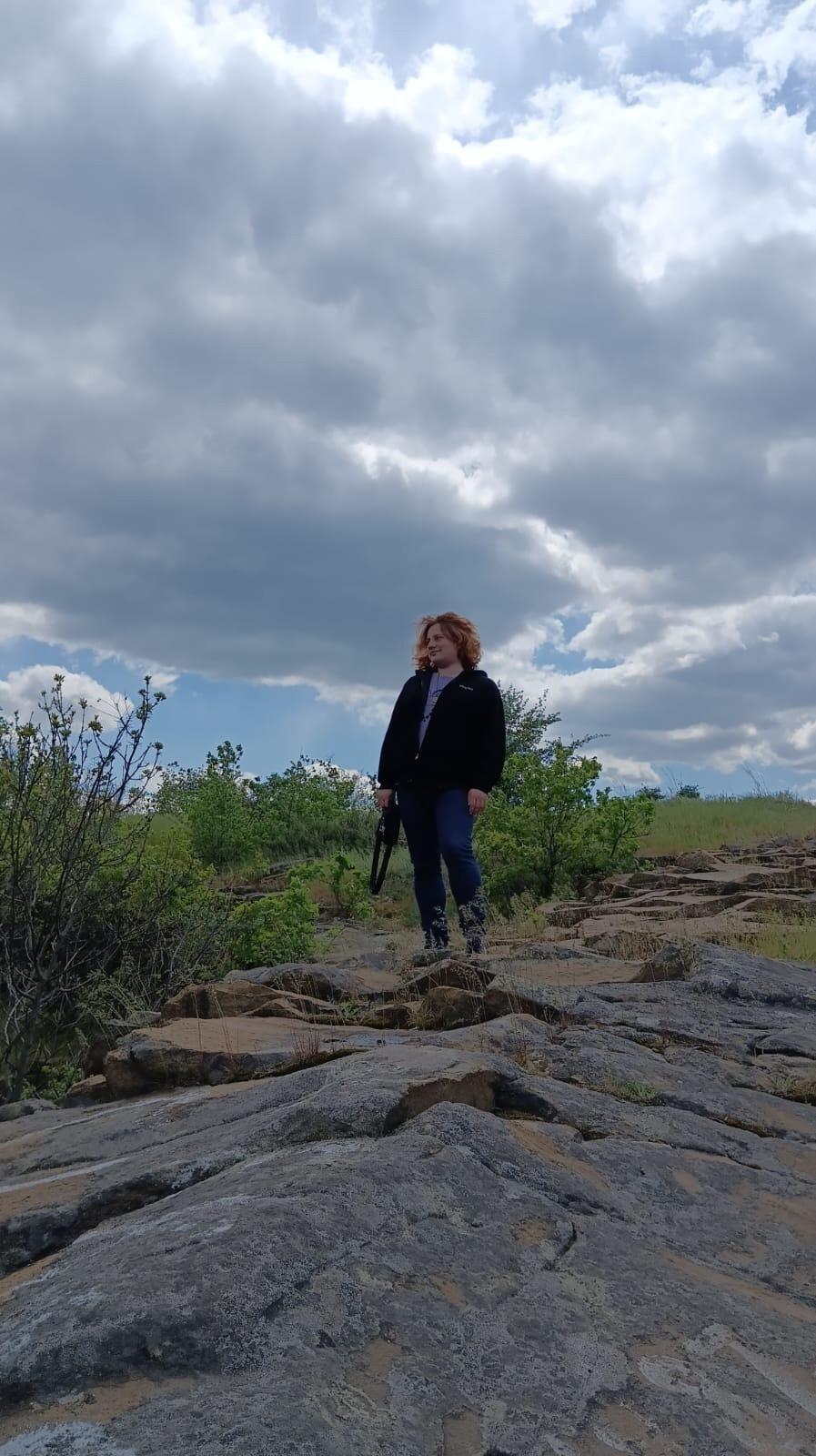 Пожар скалистый...