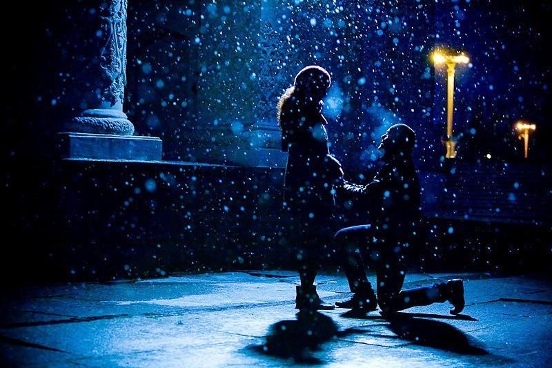 А в городе моём сегодня снег...