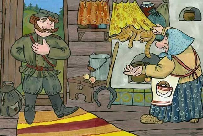 Солдат и баба Яга. (сказка для взрослых) 18+