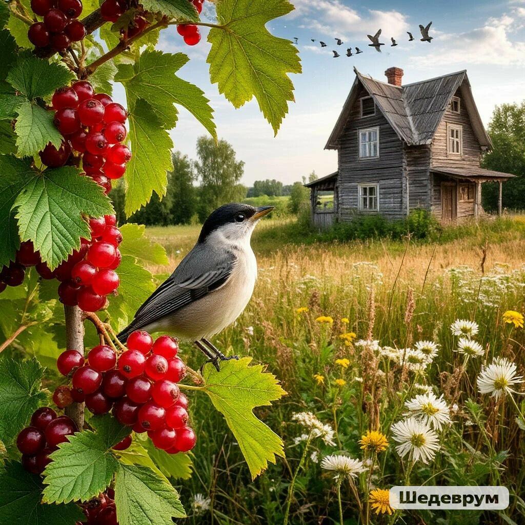 Густо - терпкий запах смородины