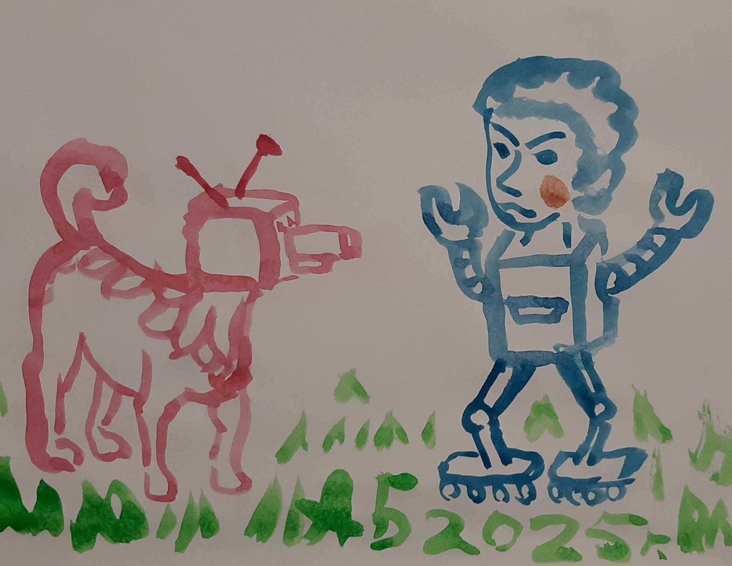 Об исскуственном интеллекте.(Рис автора)