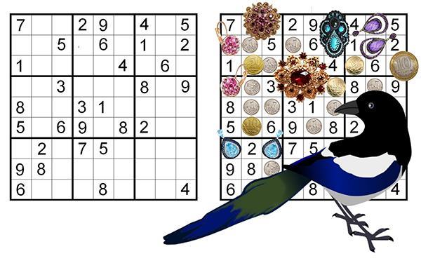 Судоку и сорока