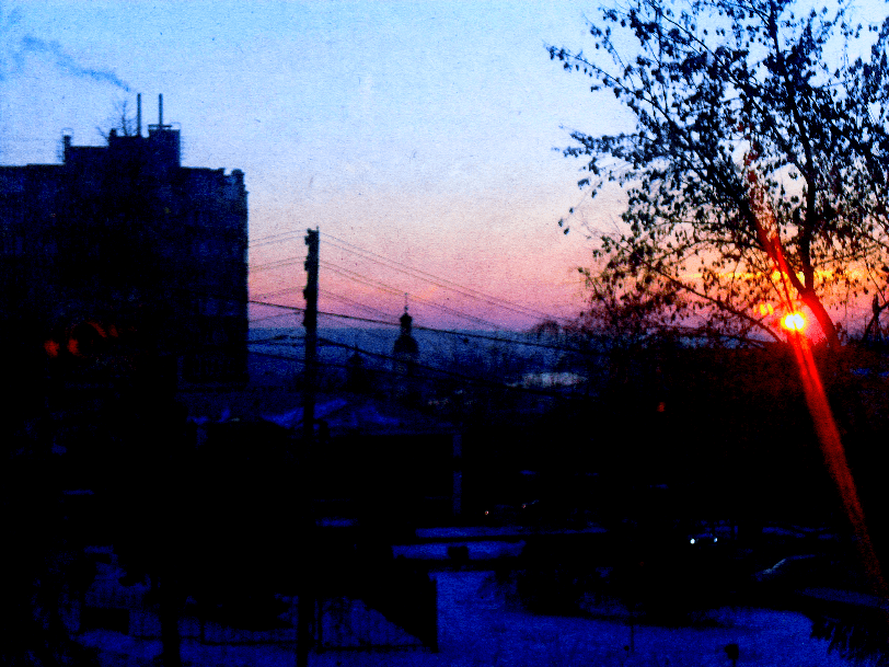 Утро воскресное...