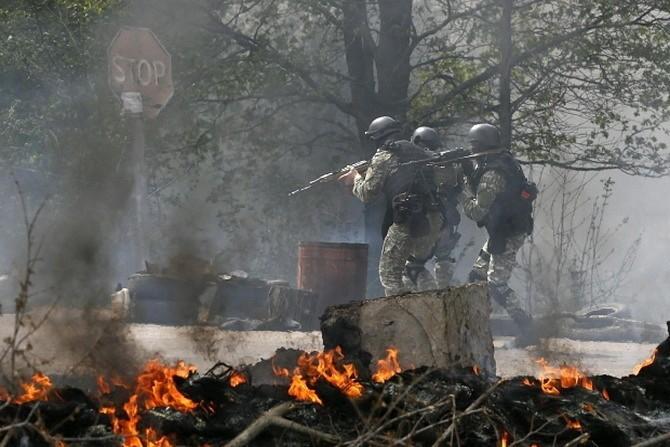 Восток Украины охвачен огнём