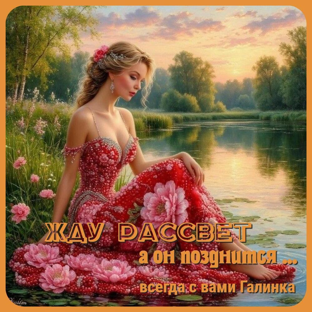 Жду рассвет, а он позднится, Галинка Багрецова