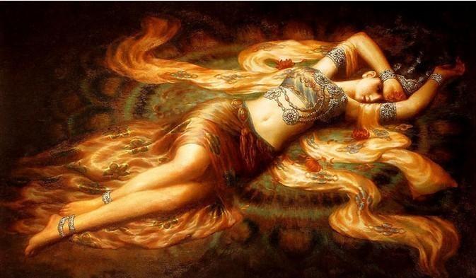 Спадала тёмная чадра