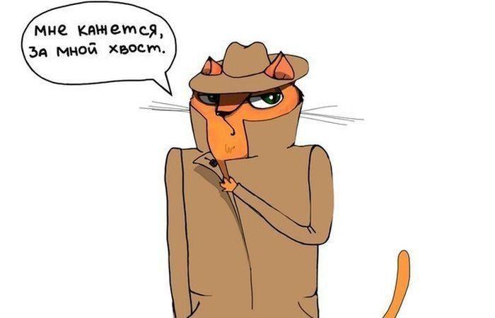 Хвост и я. ДвуХстишье