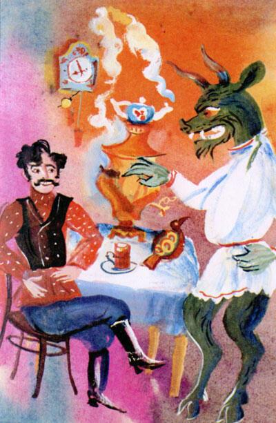 Ещё раз о чёрте (декламация / (читает супруг))