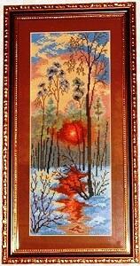 В разгаре март, но снег ещё лежит...