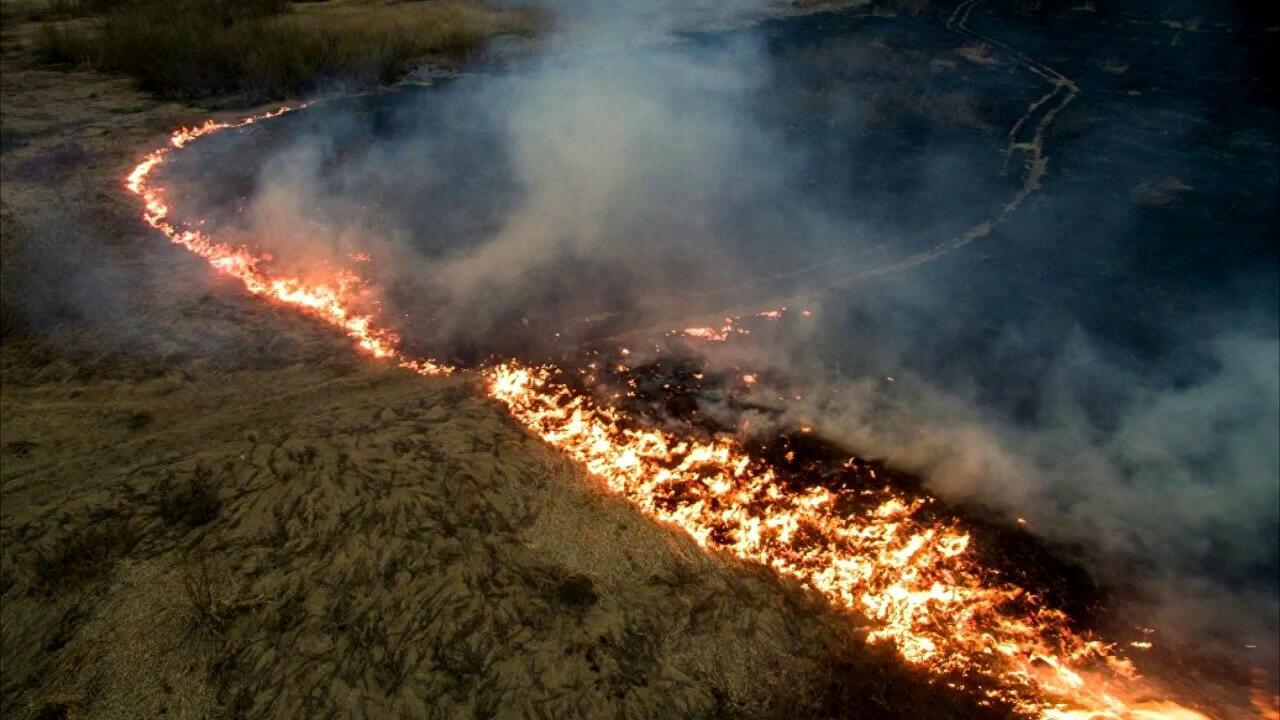 Пожар, как эффект - домино.
