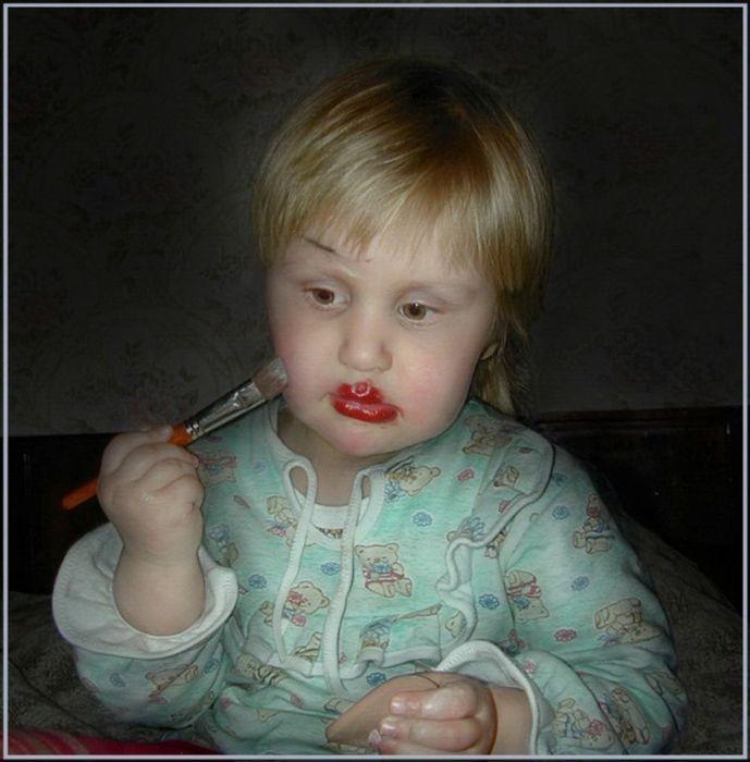 МАКИЯЖ - (с улыбкой)