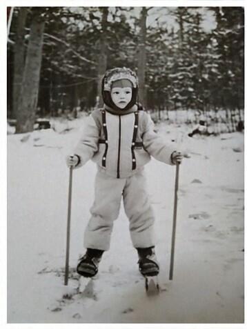 Зимний лес и чай с блинами