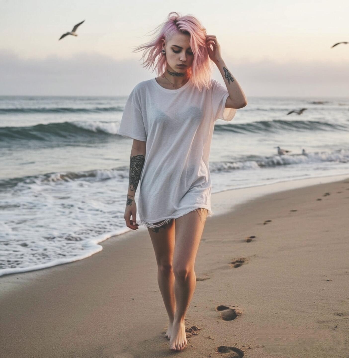 Накрывает волной.