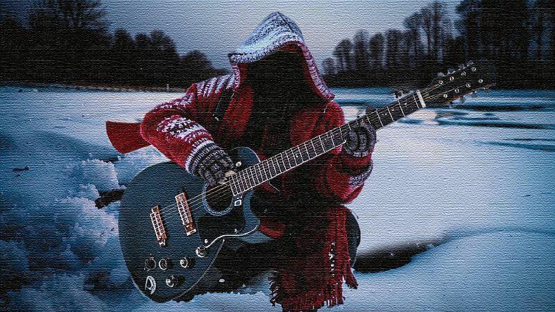 Январь играет перебором струн забытых... (аудио)